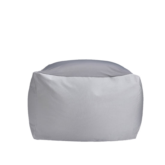 Image Title Kawaii Canvas Blend Bean Bag, Grey - Ministry of Chair